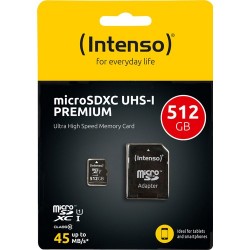 4034303028832 INTENSO MICRO SD CARD UHS-I 512GB SDXC
